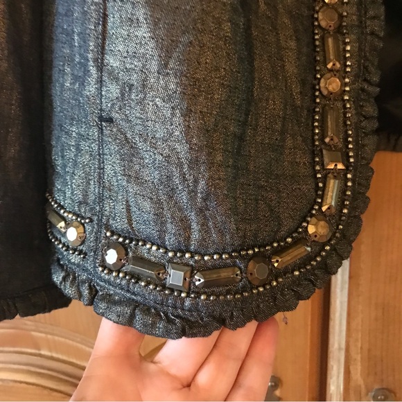 Chicos brown jacket sz 8 - Picture 7 of 8